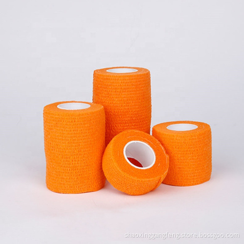 Customized non-woven self adhesive cohesive elastic bandage